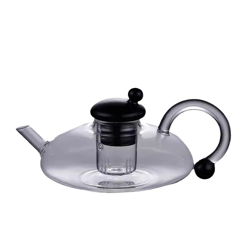 Théière en verre à thé anglais authentique Fumé Ma Théière