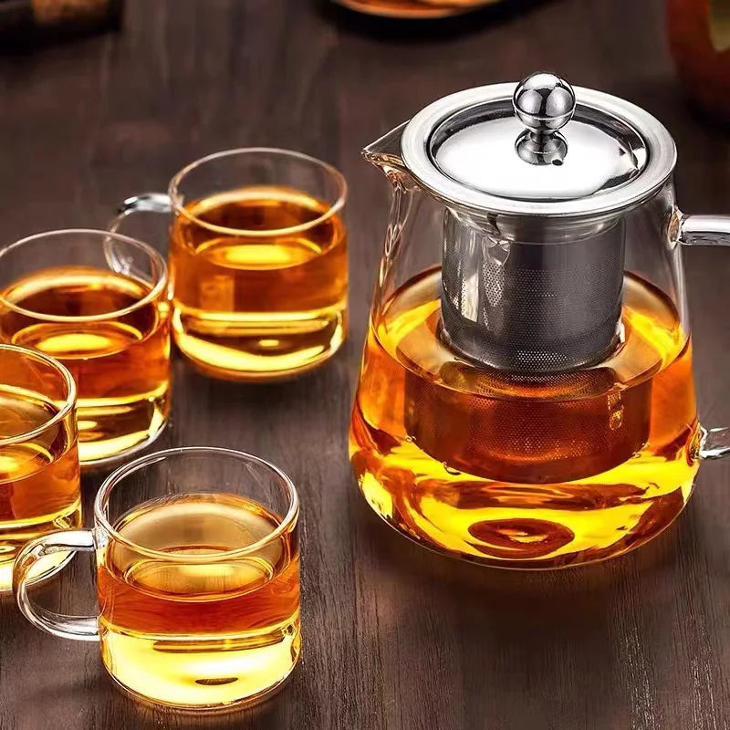 Théière en verre authentique avec filtre Ma Théière