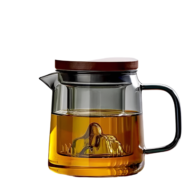 Théière en verre avec filtre - 450ML