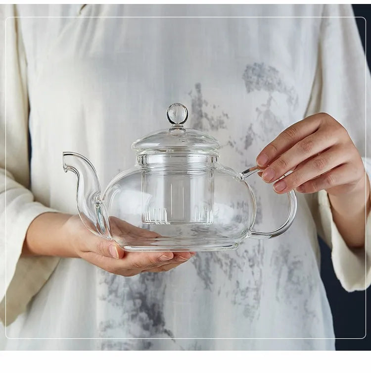 Théière en verre avec infuseur 400ml - 1000ml Ma Théière