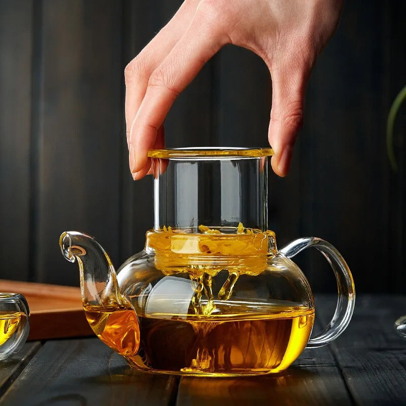 Théière en verre avec infuseur 400ml - 1000ml Ma Théière