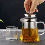 Théière en verre avec infuseur - THEENCE Ma Théière
