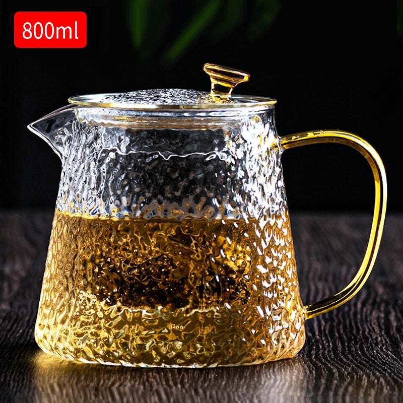 Théière en verre chinoise avec filtre 800ml Ma Théière