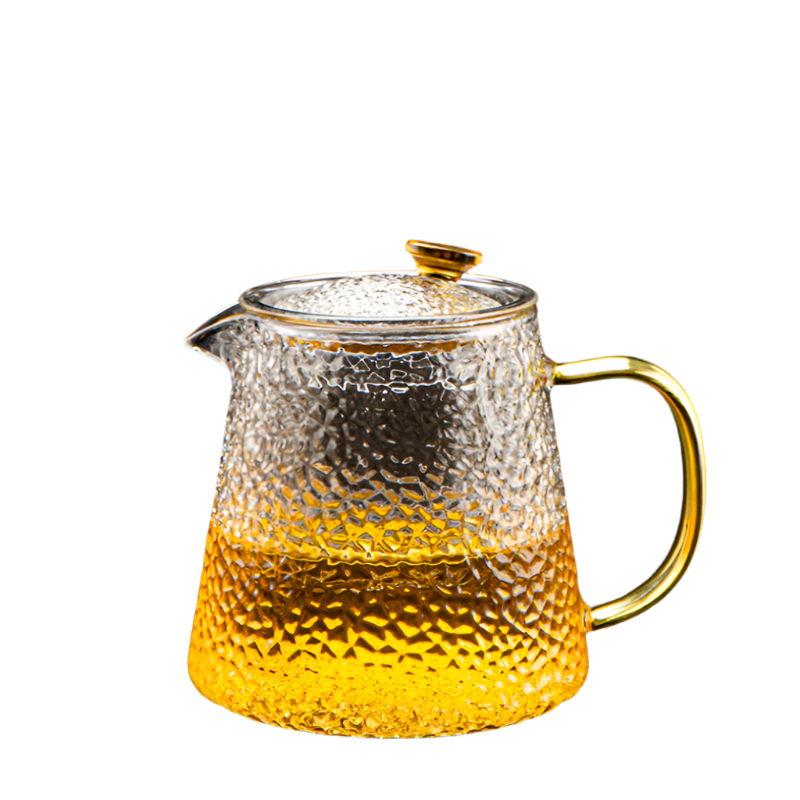 Théière en verre chinoise avec filtre