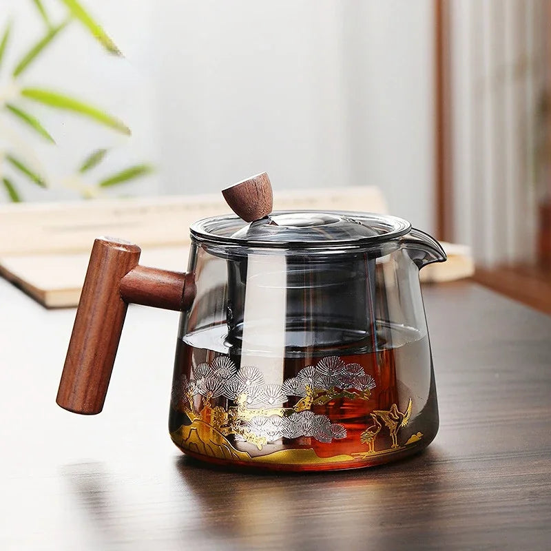 Théière en verre japonaise avec filtre Ma Théière