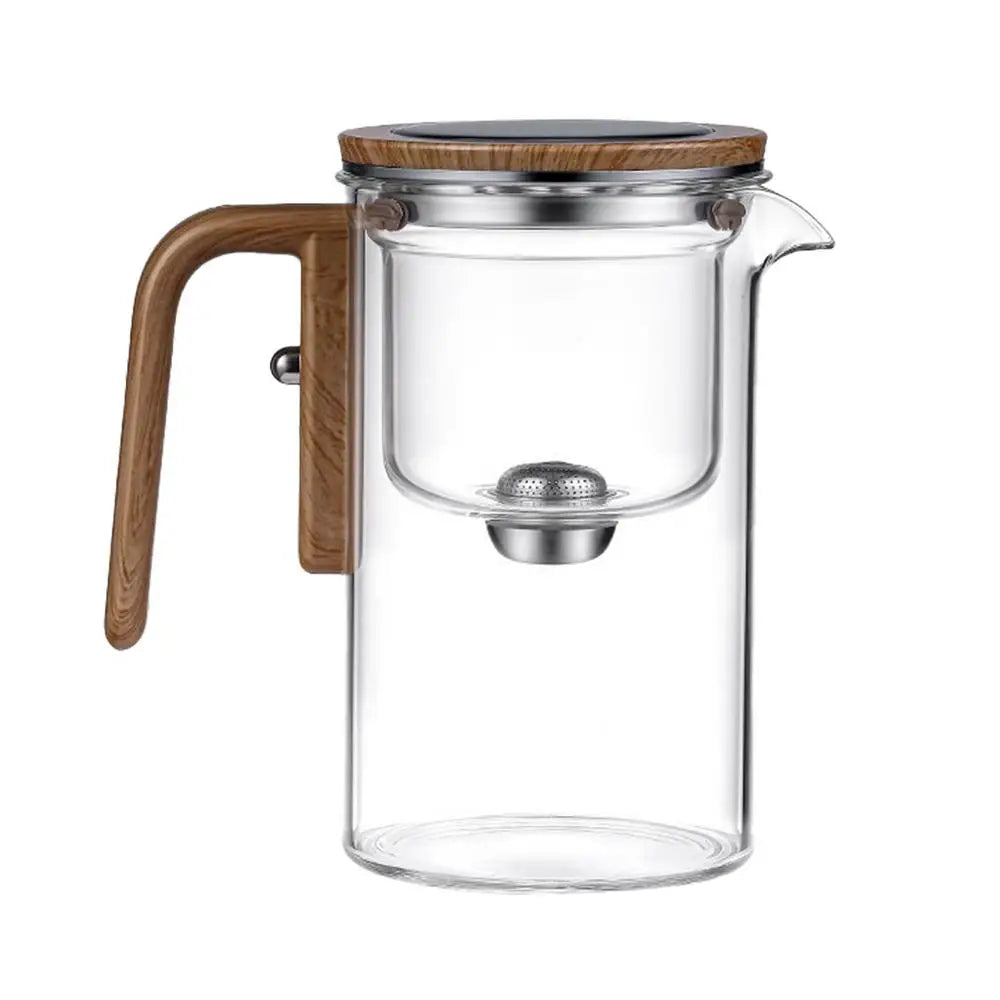 Théière en verre transparent aspiration magnétique Ma Théière
