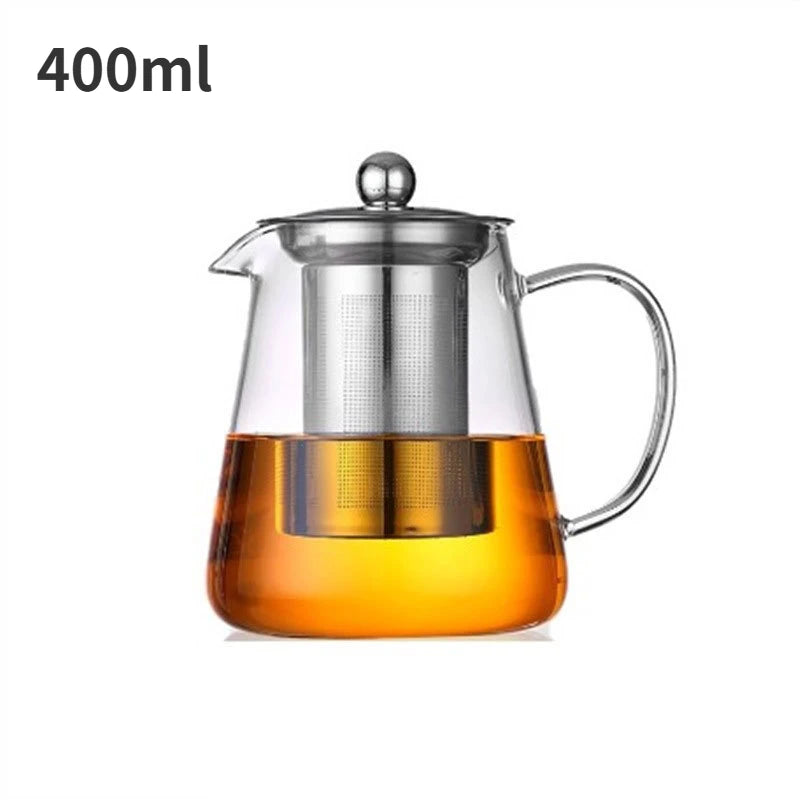 Théière en verre transparent avec filtre 400mL Ma Théière