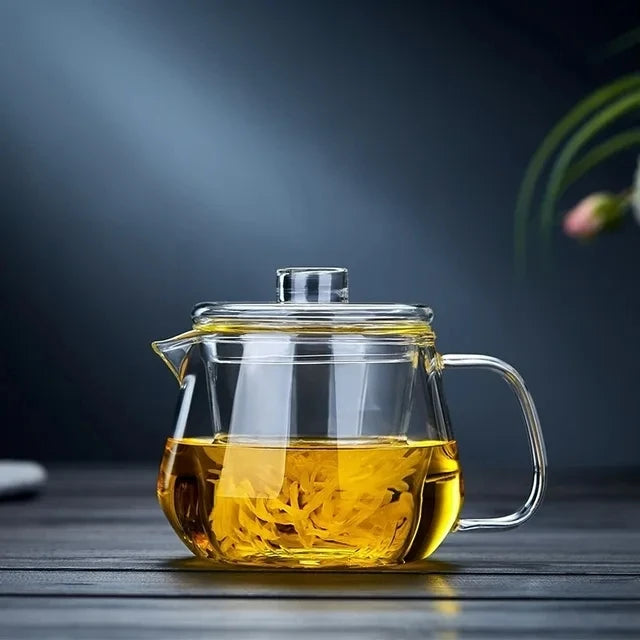 Théière en verre transparent avec filtre 480mL Ma Théière