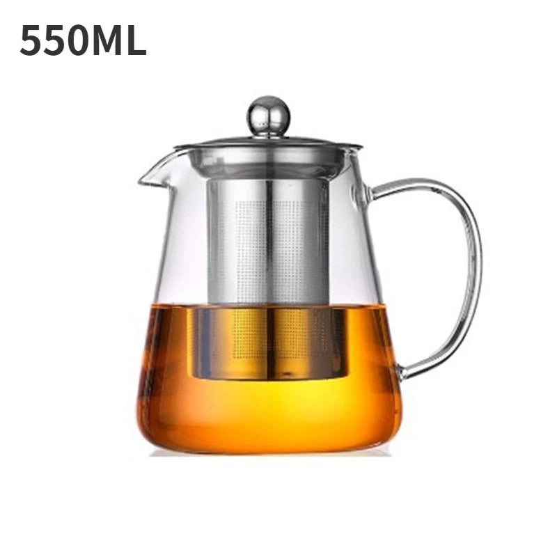 Théière en verre transparent avec filtre 550mL Ma Théière