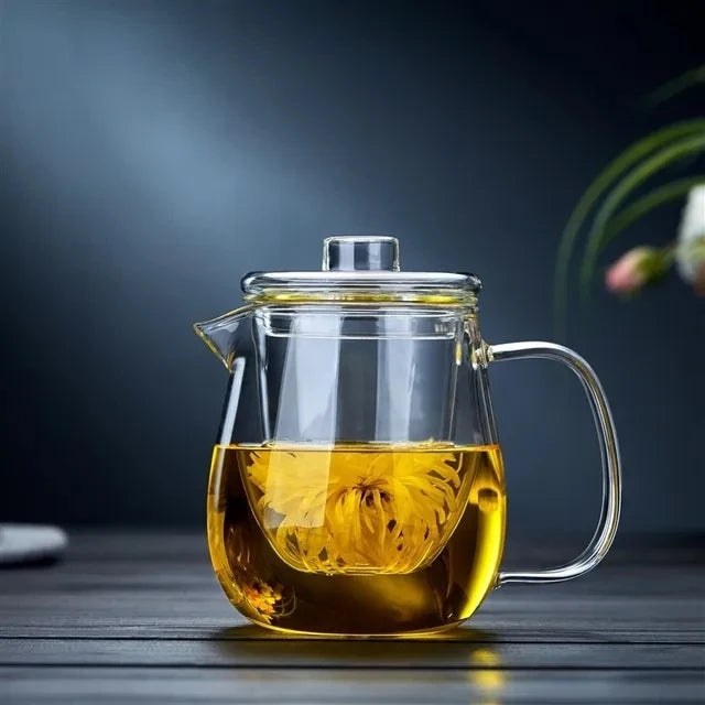Théière en verre transparent avec filtre 600mL Ma Théière