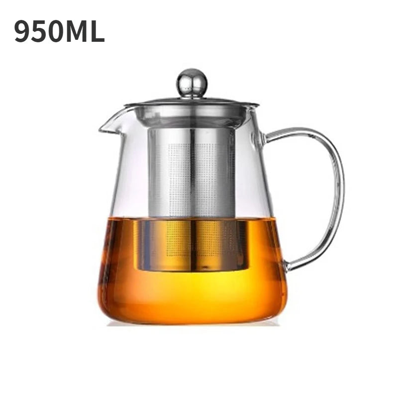 Théière en verre transparent avec filtre 950mL Ma Théière
