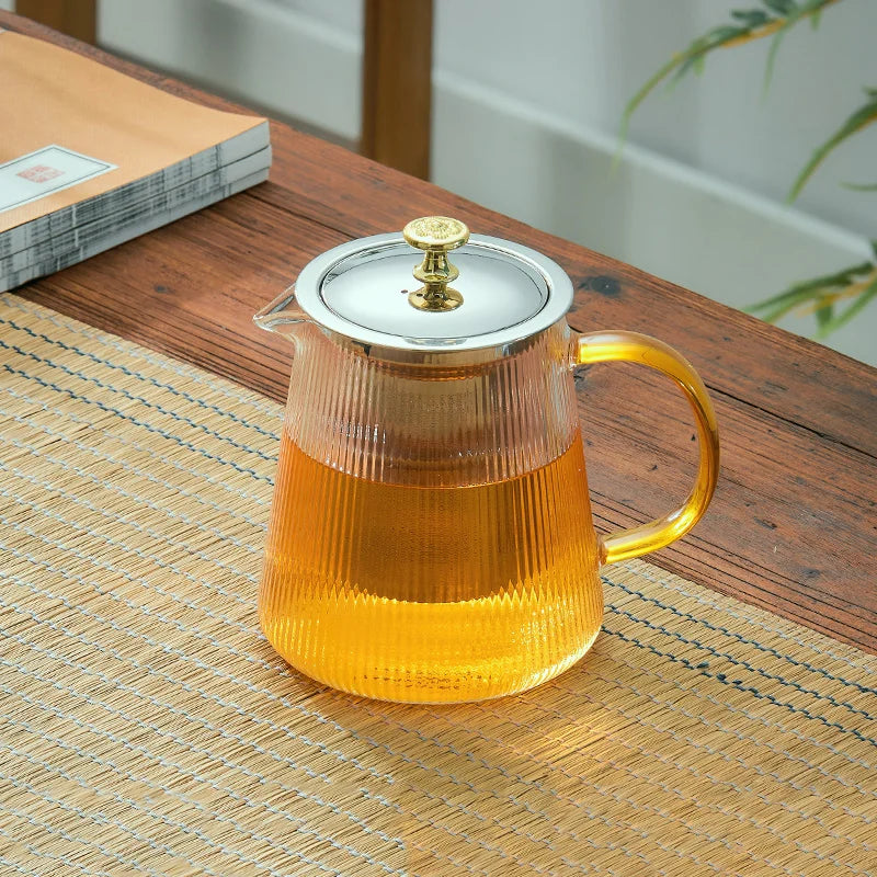 Théière en verre transparent - THELICE 1000mL Ma Théière