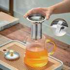 Théière en verre transparent - THELICE Ma Théière