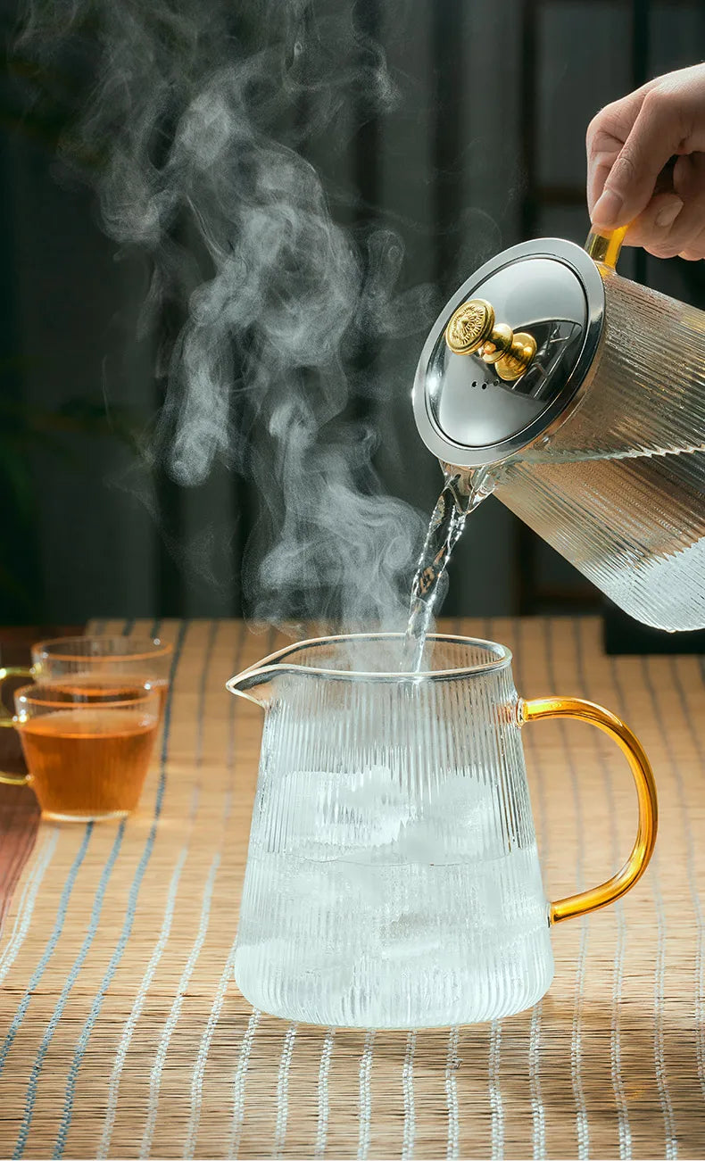 Théière en verre transparent - THELICE Ma Théière
