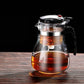 Théière en verre transparente avec filtre 1200mL Ma Théière