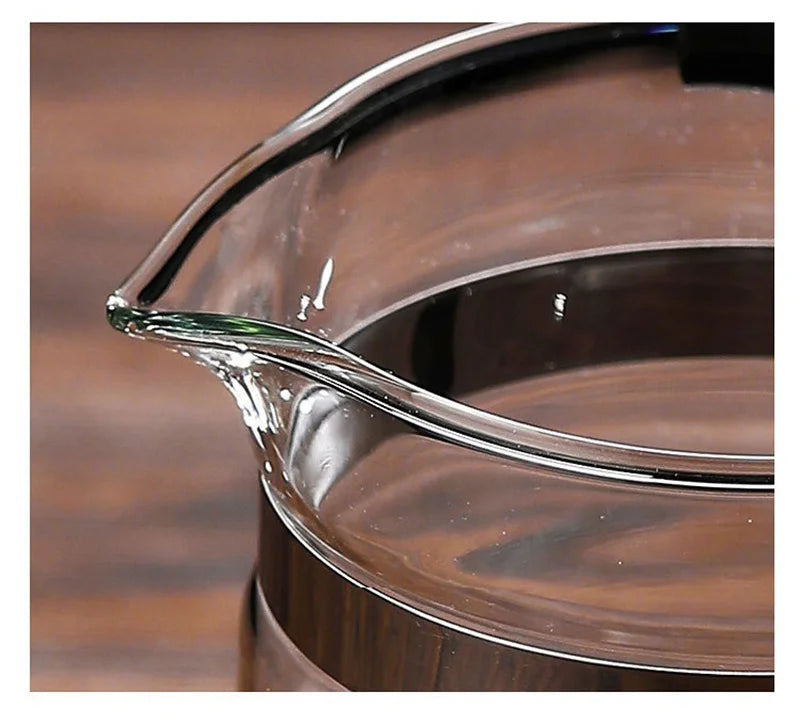 Théière en verre transparente avec filtre Ma Théière