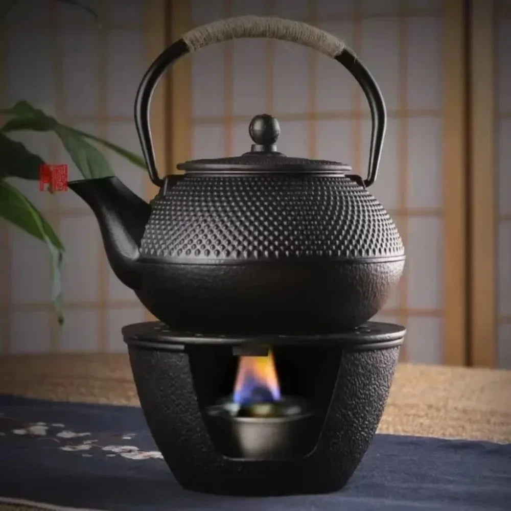 Théière japonaise en fonte avec filtre noire - 300ml / 800ml Ma Théière