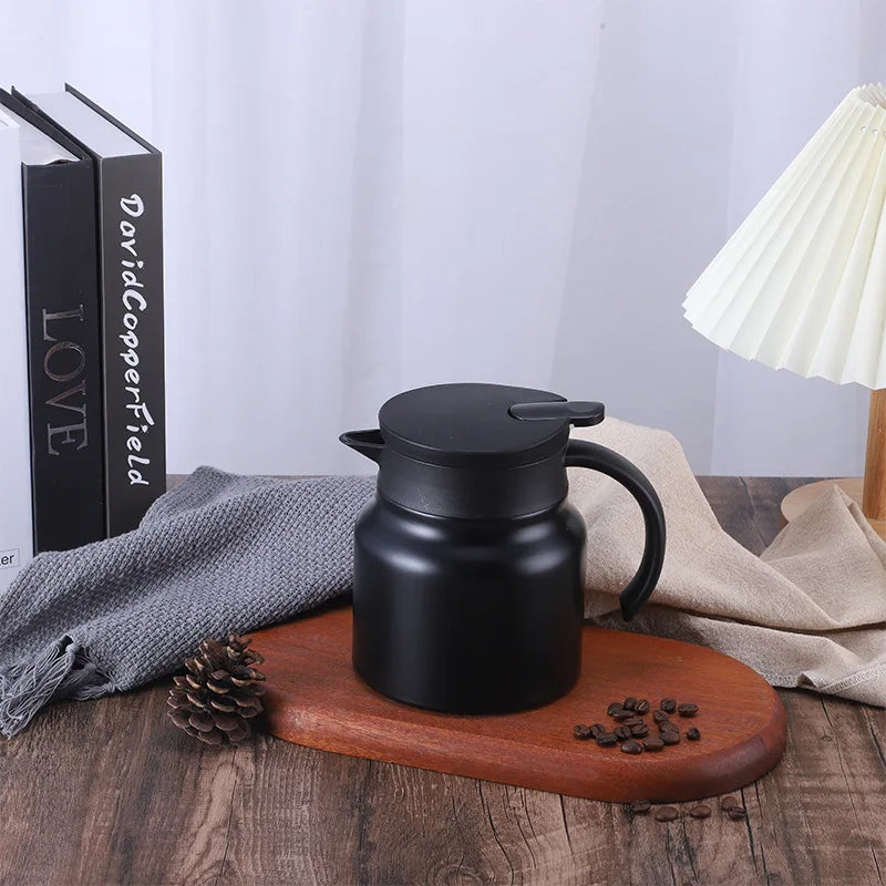 Théière thermos avec filtre noire 1000ml Ma Théière