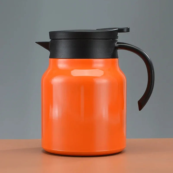 Théière thermos avec filtre orange 1000ml Ma Théière