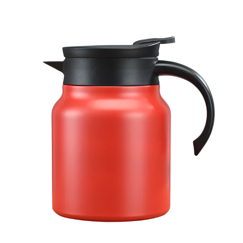 Théière thermos avec filtre rouge 1000ml